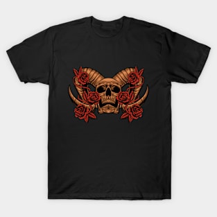 Skull and Roses T-Shirt